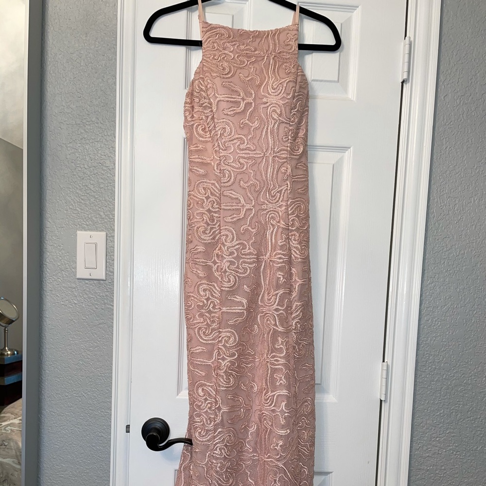 Pink Way-In Full Gown Dress